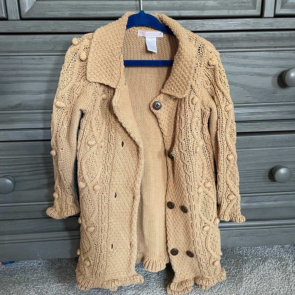 Vintage Janie & Jack sweater jacket